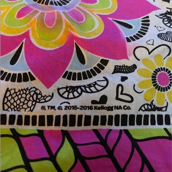 Little Brownie Girl Scout Cookie Scarf. 22” squared. - Picture 4 of 6